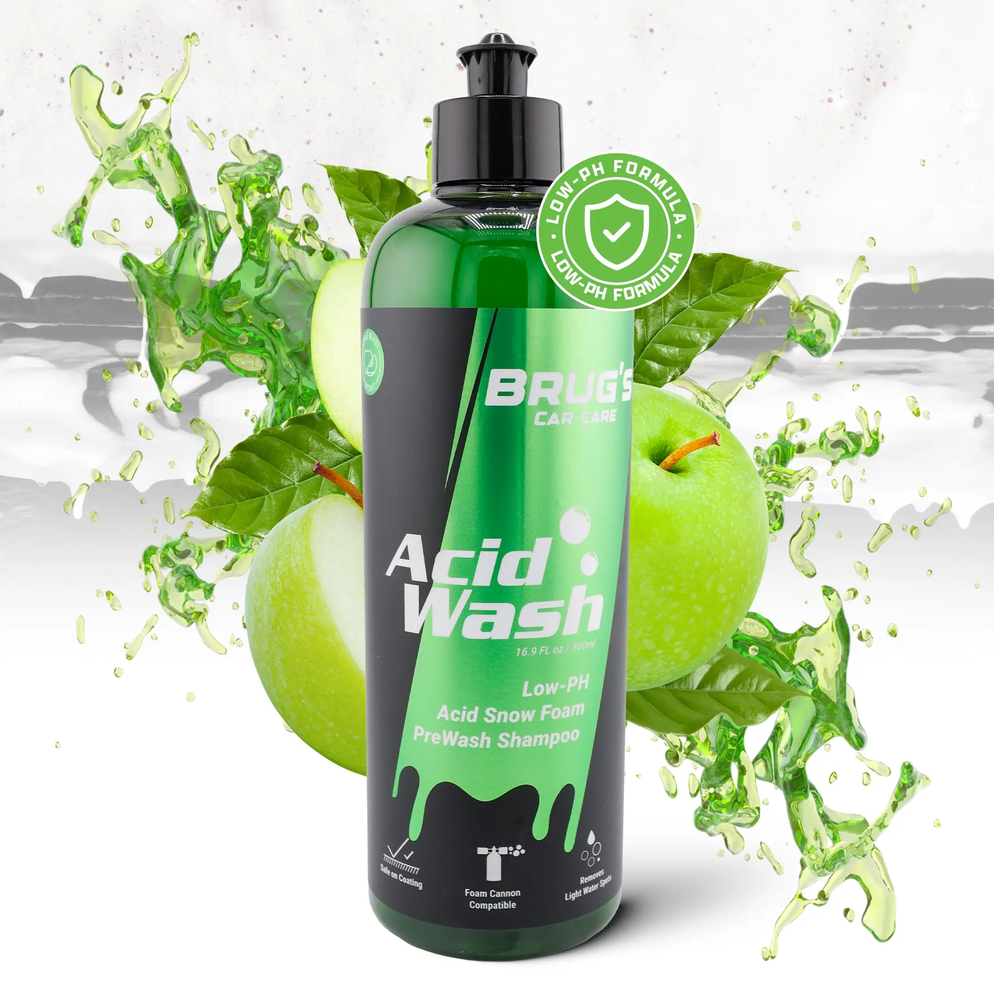 Brug's® AcidWash – Low pH Pre-Wash Foam