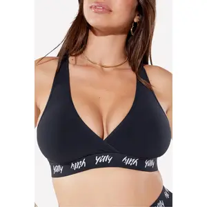 YITTY Women's Major Label Smoothing Cross Front Bralette Breathable Comfortable