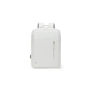 BE SMART Minimalist Laptop Backpack with USB Port - Waterproof, Multi-Compartment School & Business Travel Bag