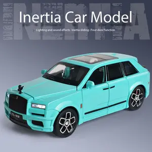 Inertia Car Toy with Sound & Light Effects, Realistic Off-Road Vehicle Model, Door Openable Design, Perfect Gift for Kids