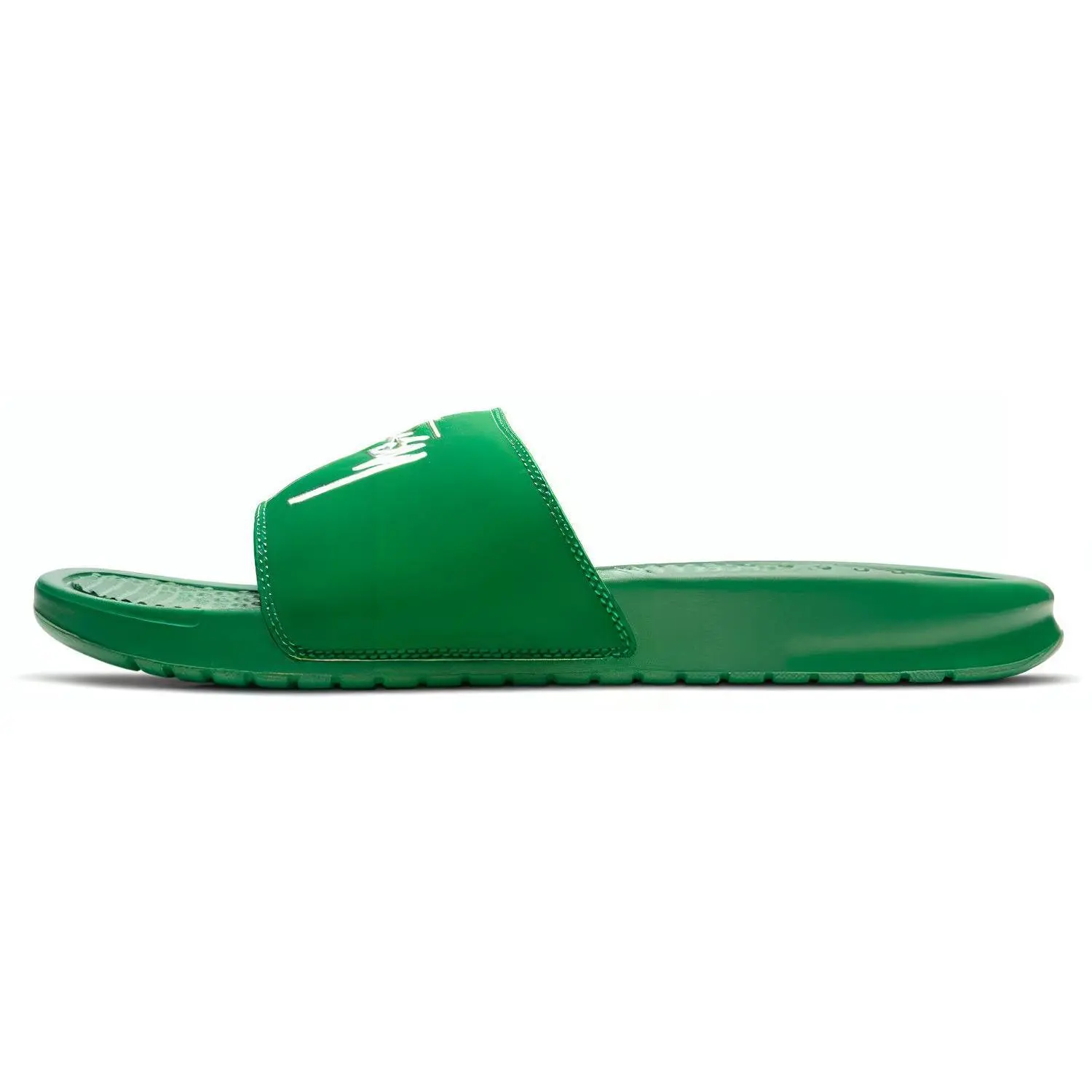 Nike Benassi Slide Stussy Pine Green Sail Versatile Comfort Unisex DC5239-300