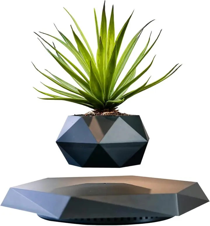 Magnetic Levitation Flower Pot