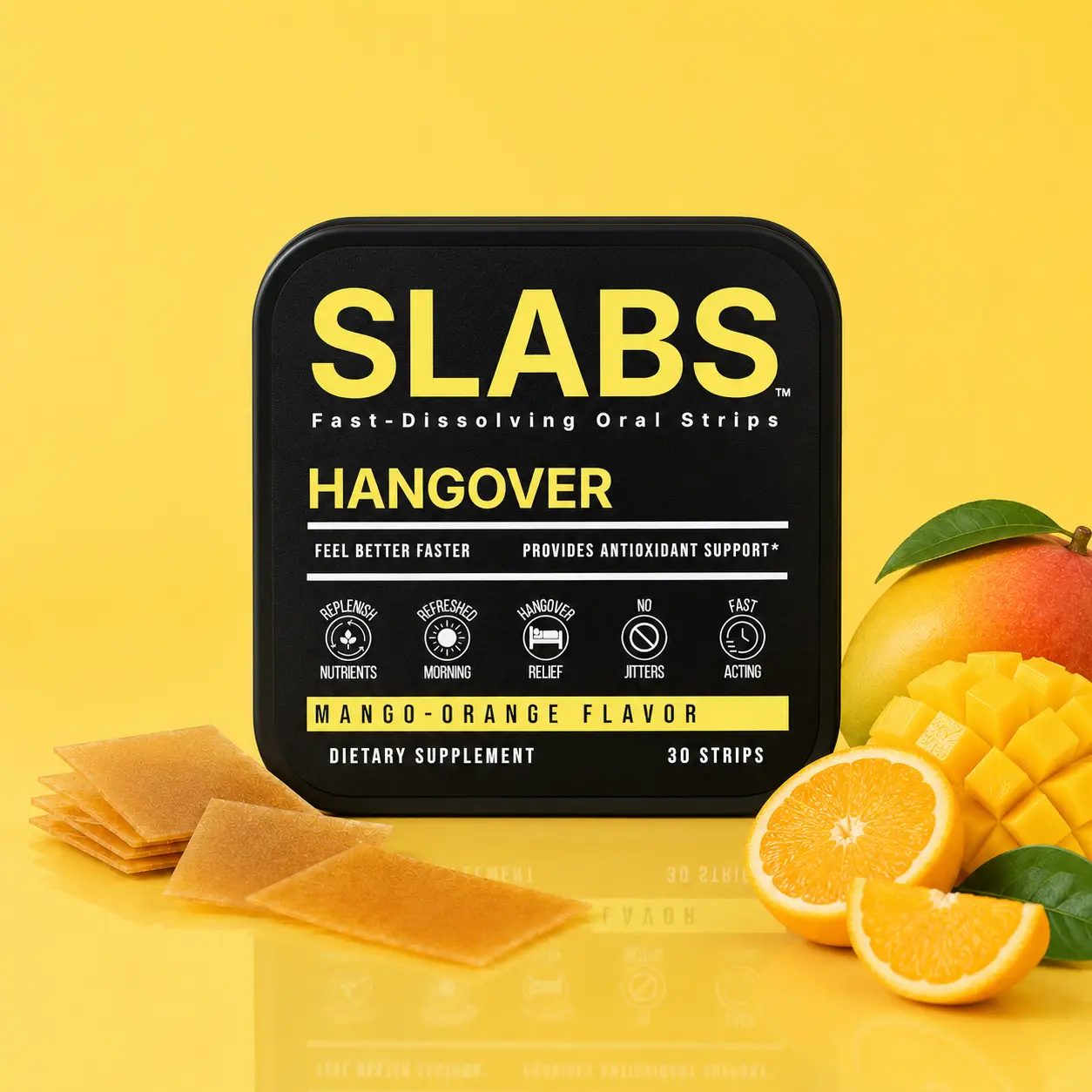 Slab Hangover Recovery Supplement Strips