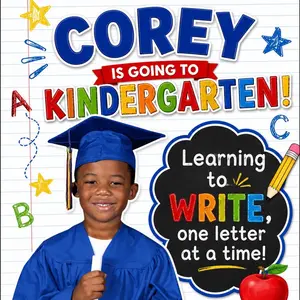 Personalized Learn to Write & Draw Keepsake Notebook