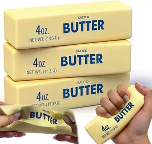 New ultra-soft, slow-rebound butter stick stress-relieving squeeze toy – a stress-relieving toy that mimics real food models, unique and fun.