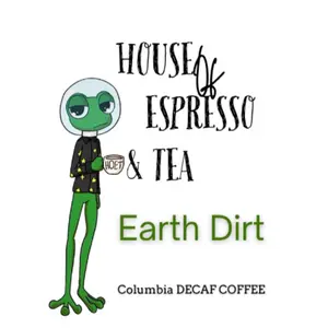 Earth Dirt Decaf Coffee - Smooth Colombian SWP Roasted to Medium Level