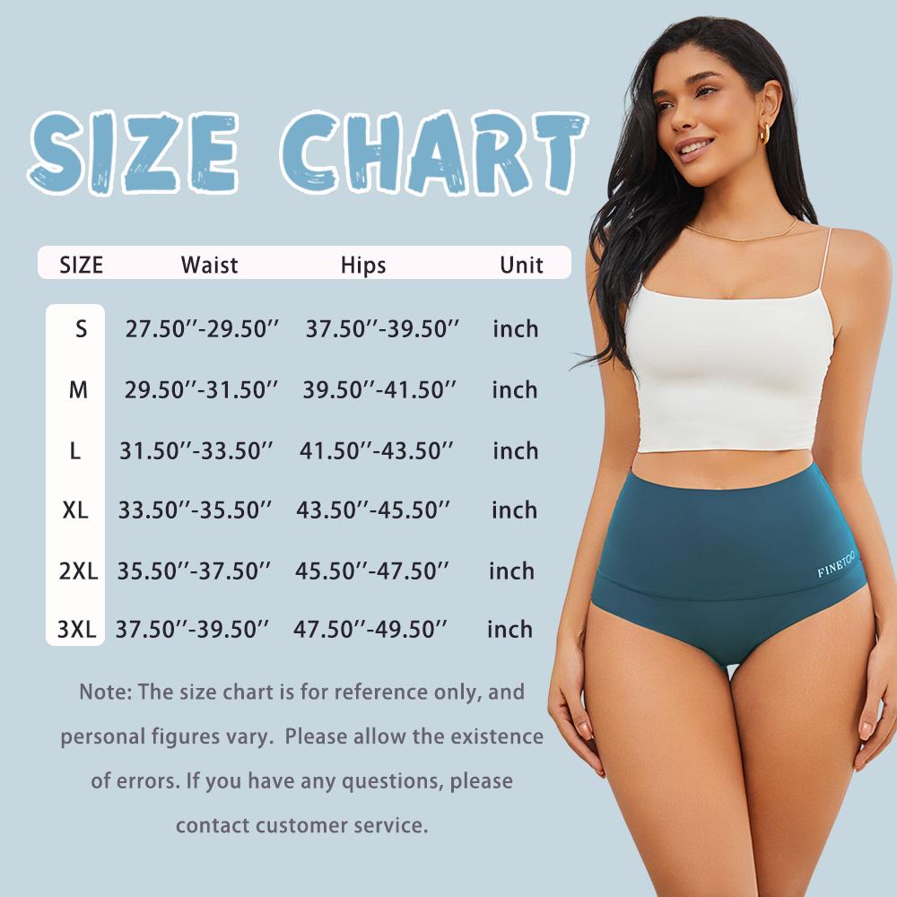 FINETOO 3PCS High Waisted Underwear For Women Nylon Seamless Briefs Everyday Comfort Lingerie Bridal Cute Panties S-3XL Womenswear Elastic SpringStatements FINETOO 3PCS High Waisted Underwear For Women Nylon Seamless Briefs Everyday Comfort Lingerie Bridal Cute Panties S-3XL Womenswear Elastic SpringStatements