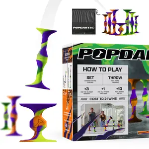 Popdarts Pro Pack – Choose your colors! Addictive Fun for All Ages, Perfect Game Nights, Competitive Play, & Epic Trickshots Indoors or Outdoors!