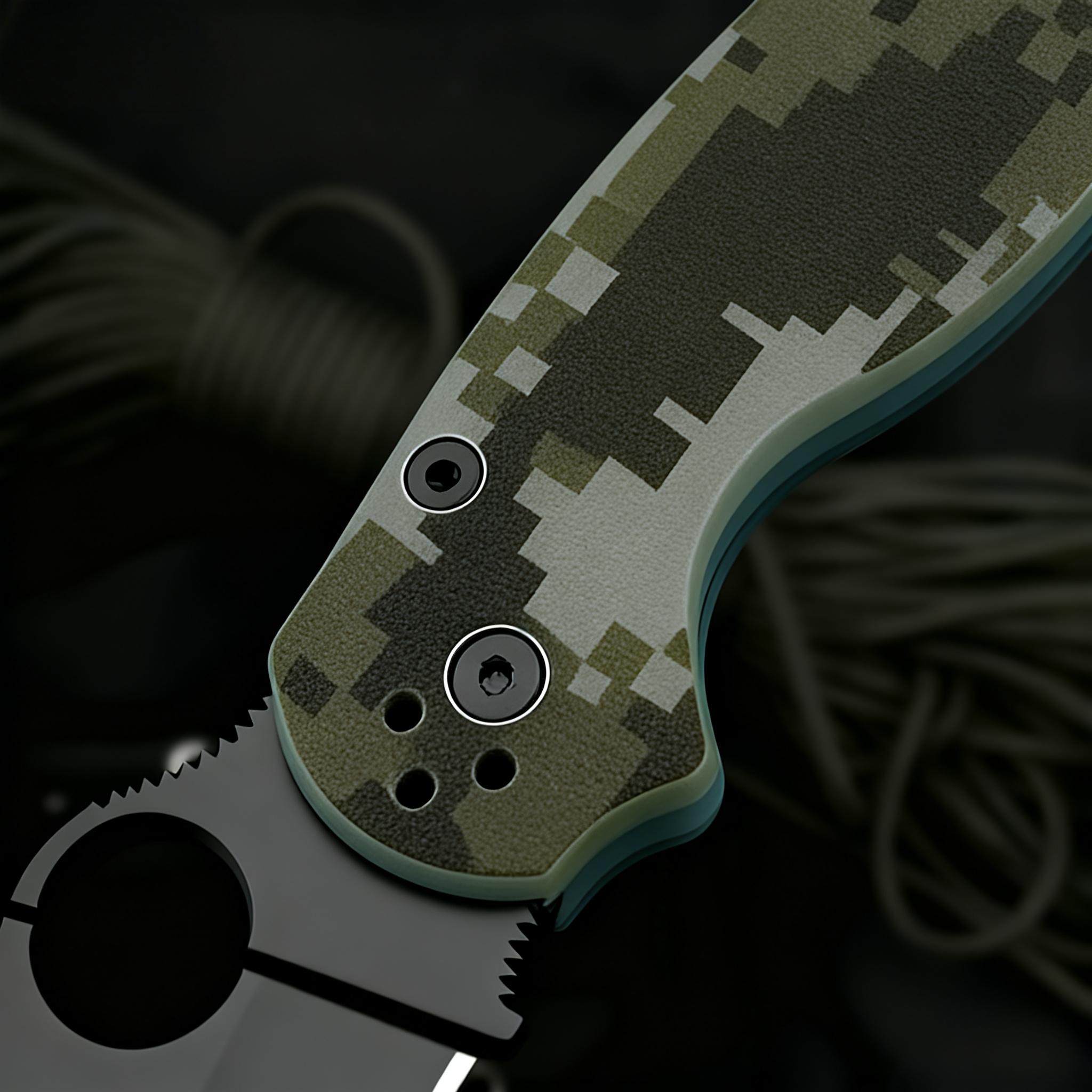 C81 Folding Knife: G10 Handle |  Outdoor l & Camping Hunting Knife | Portable Pocket Knife & Perfect Gift