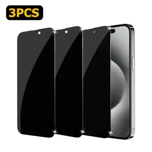 Ultra-Privacy iPhone Screen Protector (3 Pack) - Anti-Spy, Anti-Scratch for iPhone 16/15 Series - HD Clarity & Bubble-Free