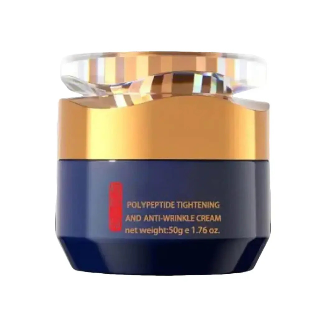 2PCS Crema Para Arrugas, Wrinkle Removal Cream, Polypeptide Firming Full Face Cream, Polypeptide Tightening and Anti-Wrinkle Cream, Firming Anti-aging Eye Cream for Women Men 1.76 fl.oz.