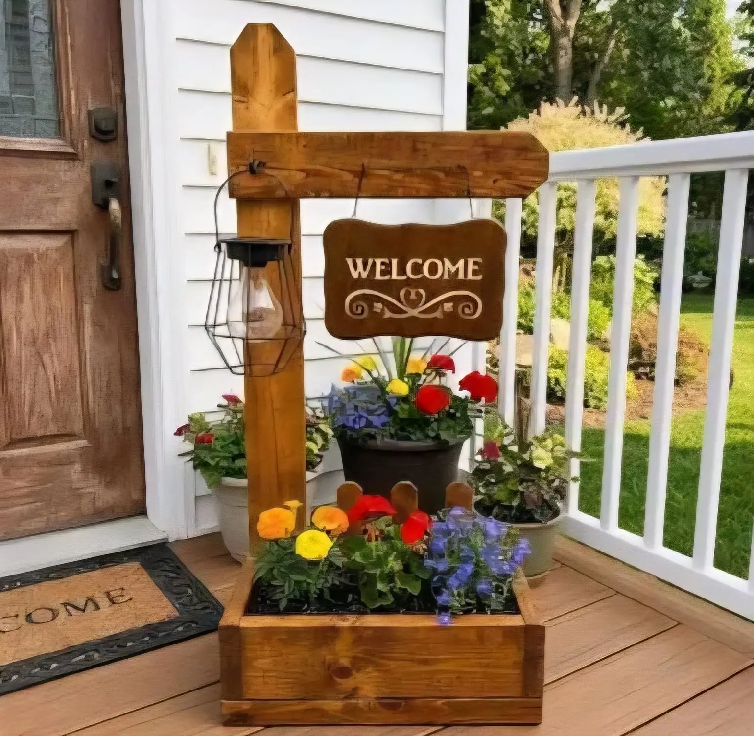 Welcome Planter