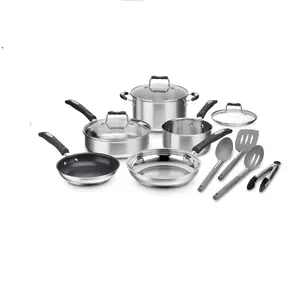 Cuisinart P87-12 Multiclad Pro Triple Ply Stainless Cookware 12 Piece Collection