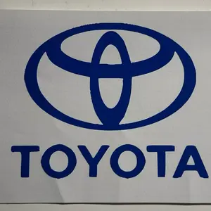 Toyota Official Logo Decal for Cars and Trucks High-Quality Vinyl Sticker