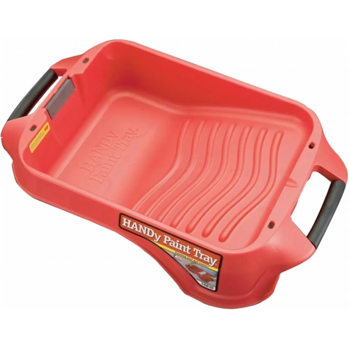 212 MAIN 1 Gal Plastic Handy Paint Tray - 7500-CC, Deep Wells, Ergonomic Handles, Magnetic Brush Holder, for Automotive & Motorcycle Paint Care Tasks