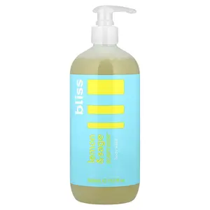 Bliss Soapy Suds™, Body Wash, Lemon & Sage, 17 fl oz (505 ml)