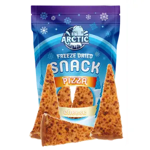 Freeze Dried Thin Crust Cheese Pizza Snack Freeze Dried Thin Crust Cheese Pizza Snack