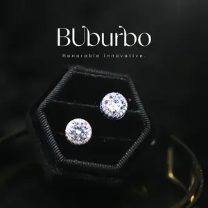 Soft-Needle Studs | 2026 New Arrivals | Zircon Studs/Moissanite Style | Men’s Jewelry w/ Authenticity Certificate