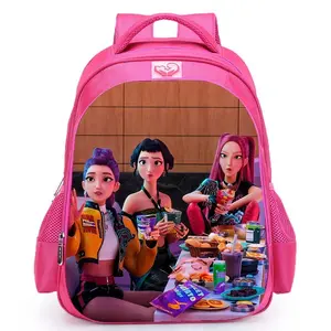 Men's Printed Daypack - Multi-Style Idol Character Design, Portable Top Handle, Adjustable Shoulder Straps, Spacious Inner Storage, Lightweight Waterproof Material, Street Style Bag for Teenagers & Adults