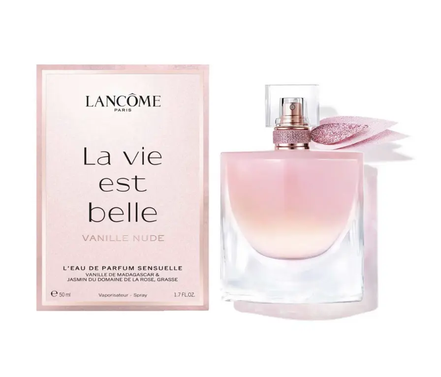 Lancome La Vie Est Belle Vanille Nude EDP for Women, Infused with Madagascar Vanilla
