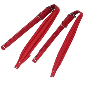 Durable Adjustable WeAr resistant Shoulder Belts Straps for 16-120 Bass Accordion(Red)