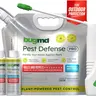 BugMD Pest Defense Pro Peppermint Oil Bug Spray & Mosquito Repellent Outdoor Patio - Ant Killer & Tick Spray for Yard | Plant Powered Electric Sprayer Wand Kit