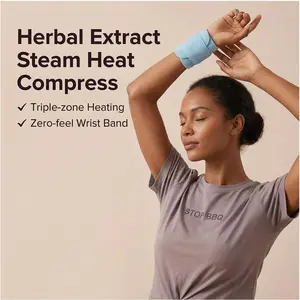 Essential Oil Warming Wrist Wrap, Adjustable Wristband for Daily Comfort & Gentle Warmth