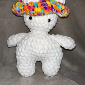 Large Mushroom Boi Crochet Plushie
