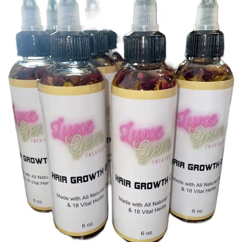 Luxe Herbal Hair Growth Oil - Gentle Haircare Formula for Comfort and Growth Support