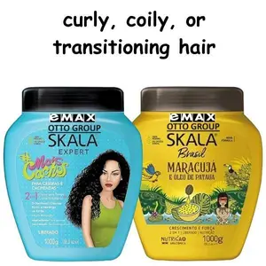 2 Pack Hair Care Set: Expert 2-in-1 Conditioning Treatment Cream + Passion Fruit & Oil - Nourish, Strengthen, and Transform Your Hair - Each Bottle 1000g/1kg - 35.27 Oz Conditioner Haircare