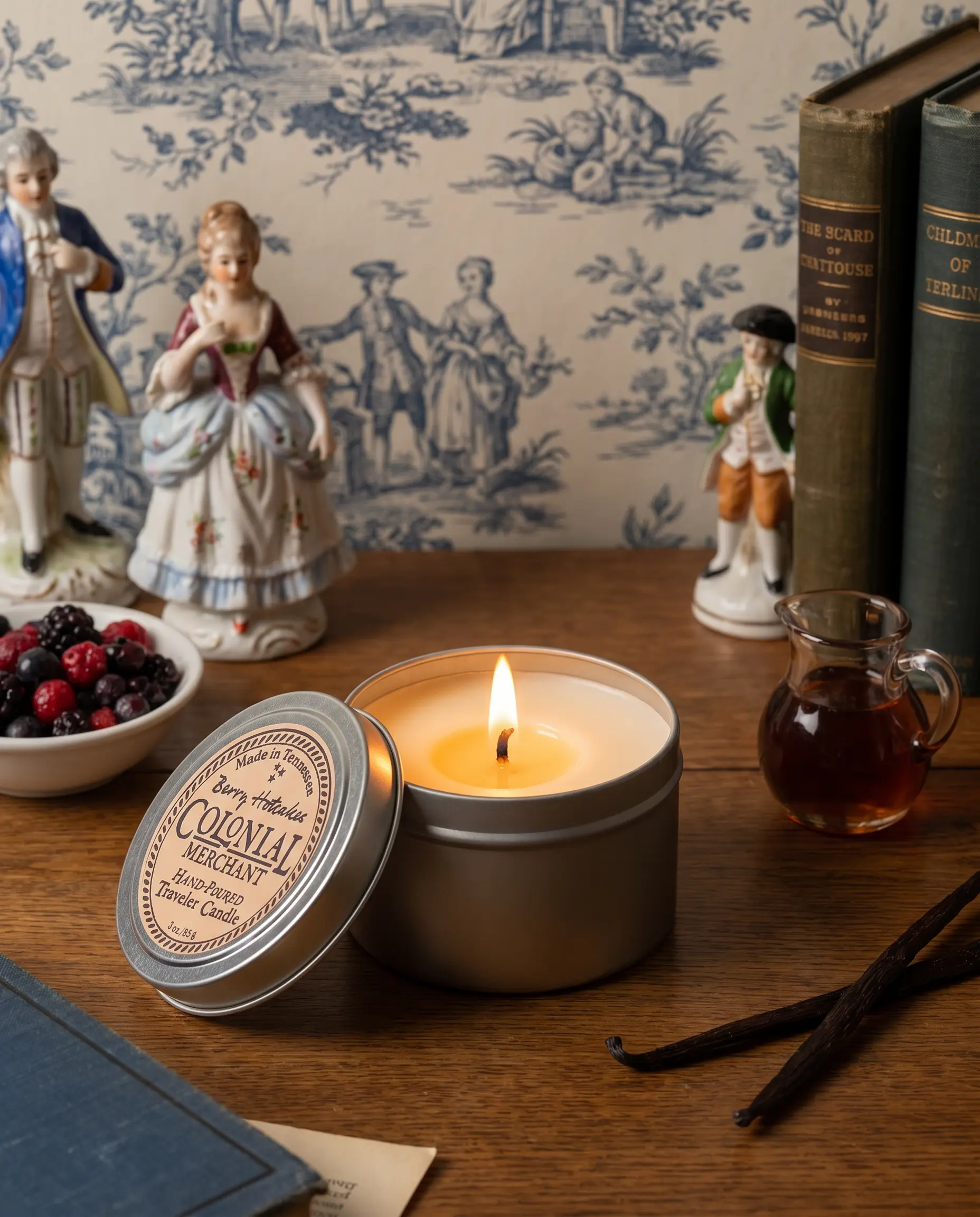 3 oz. Berry Hotcakes Premium Travel Candle