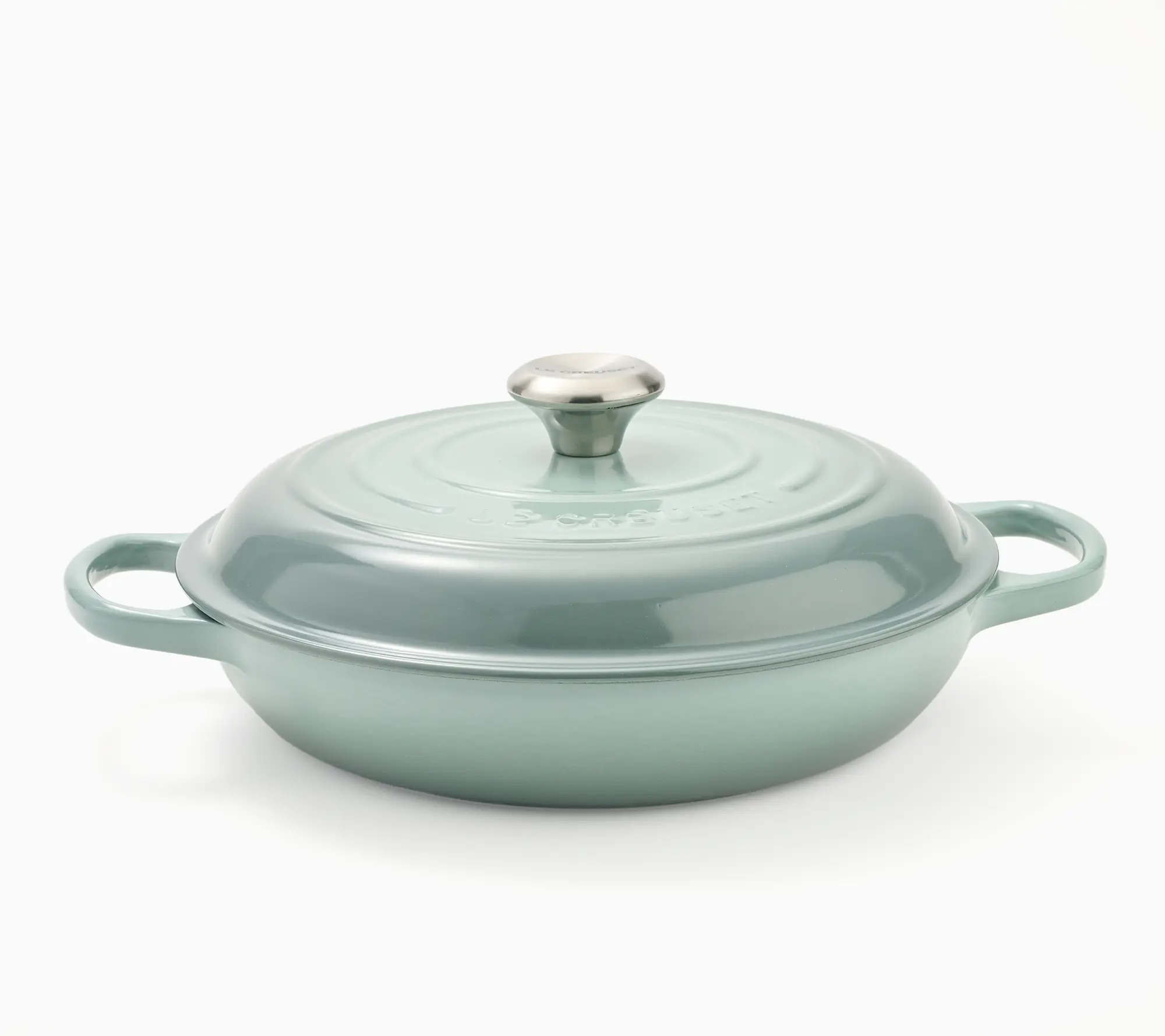 Le Creuset 2.75-qt Cast Iron Signature Braiser / Cast Iron Lid