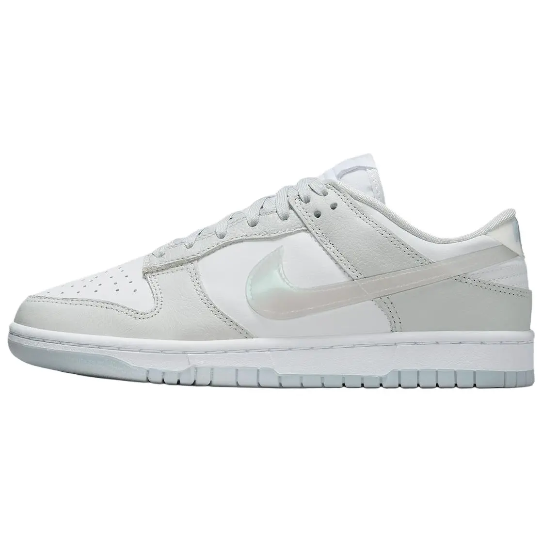 Nike Dunk Abrasion Resistant Low Top Skateboard Shoes Women's Light Gray Minimalist Comfort Grey HJ5787-001