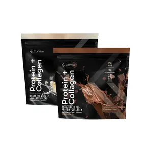 CorVive's Protein + Collagen Whey Protein Powder Healthcare Fitness whey Supplement Edible