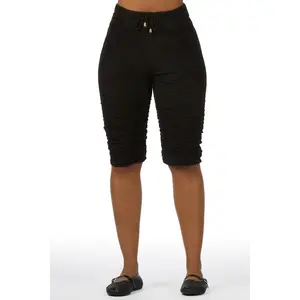 Janea Black Bermuda Short