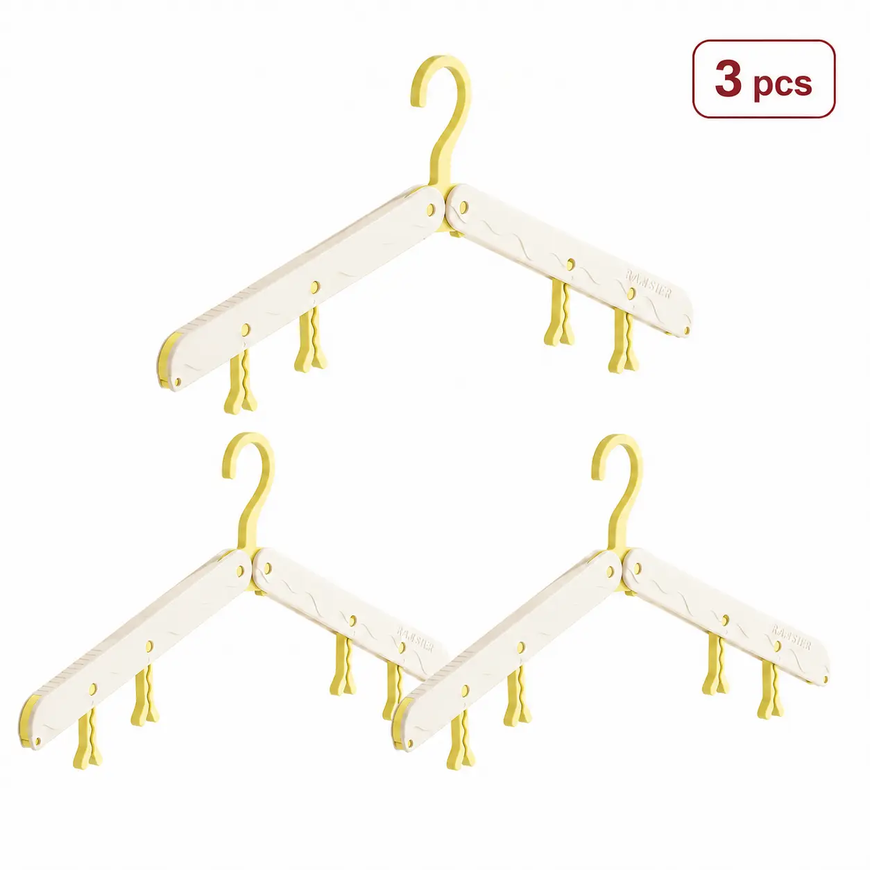 3PCS Yellow