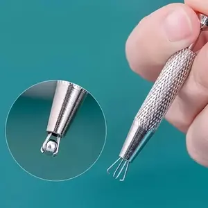 Precision 4 Claw Jewelry Tweezers for Gemstones, Diamonds, Beads, Small Parts, Toothless Design, Multi-Functional Pliers for Jewelry Making, Hand Tools