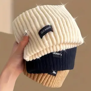 GRANK 4pcs Women's Soft Stretchy Headbands Winter Ear Warmers with Comfort Fit Solid Color Hair Accessories for Cold Weather Stylish Cozy Hairbands for Everyday & Formal Wear