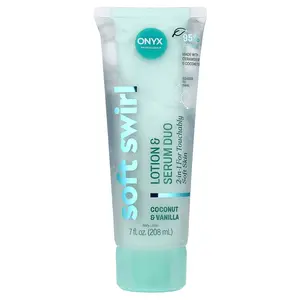 Onyx Professional Soft Swirl, Lotion & Serum Duo, Coconut & Vanilla, 7 fl oz (208 ml)