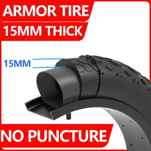 20×4.0 Tire Insert, Puncture Proof Bicycle Tube Protector, No Flat Bike Tire Liner, Stops Flats from Thorns and Goatheads Compatible with 20″×4.0 E-Bikes, Mountain Bikes, 1 Pack