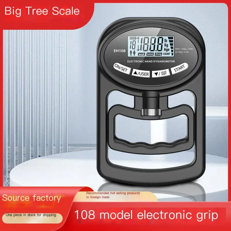 Electronic Grip Strength Tester Hand Dynamometer For Fitness Rehabilitation