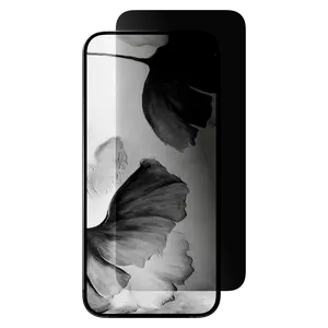 Cellhelmet Privacy Glass Screen Protector for Apple iPhone 17 Pro Max - Clear with Application Tray