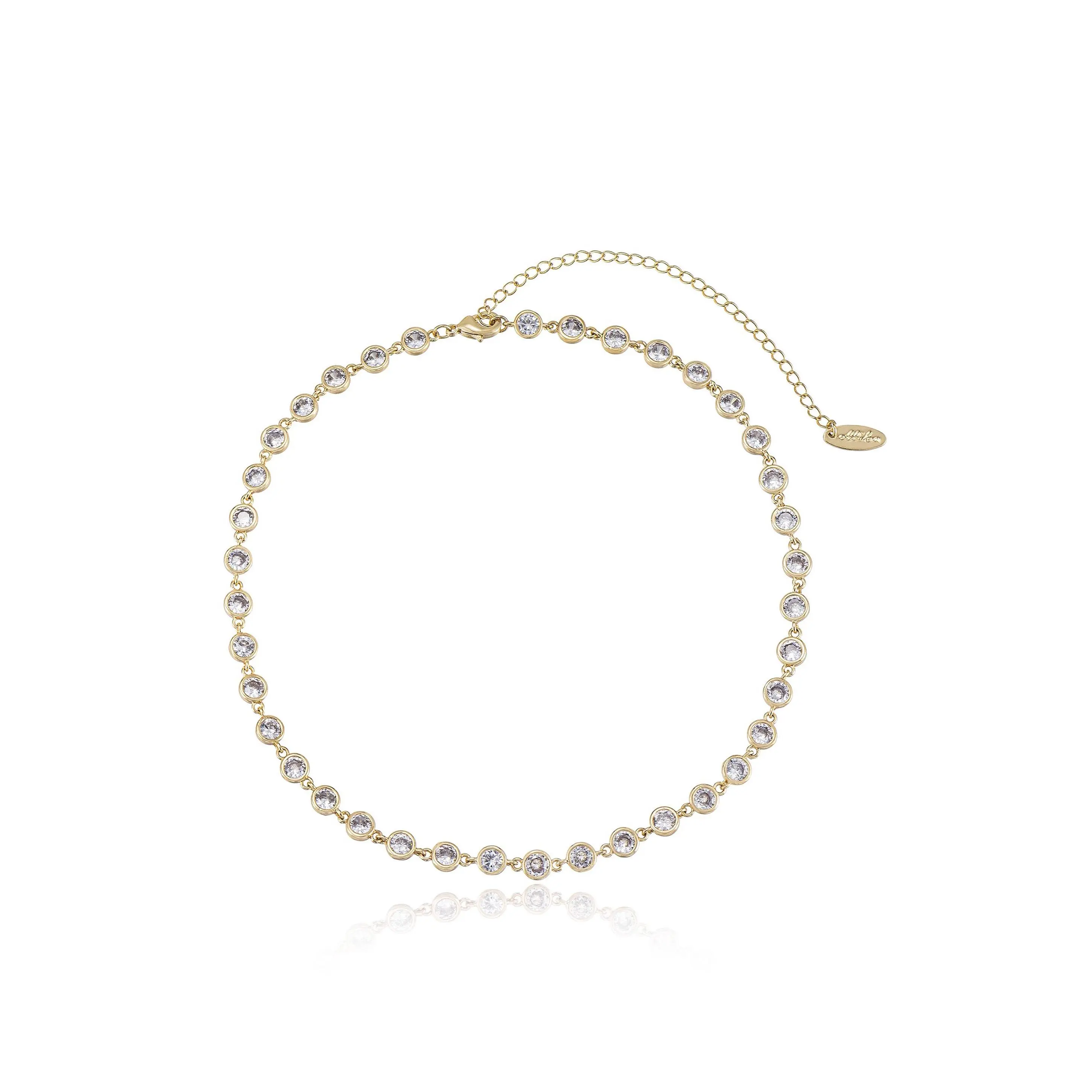 Clear Crystal with 18k Gold Plating