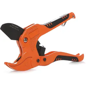 Zantle Pipe and Tube , Ratcheting Hose  One-hand Fast Pipe  Tool with Ratchet Drive for  Less Than 1-1/4" O.D. PEX, PVC, and PPR Pipe