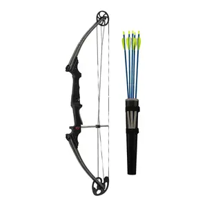 Genesis Original Archery Compound Bow and Arrow Set, Draw Hand-Right, Carbon Genesis Original Archery Compound Bow and Arrow Set, Draw Hand-Right, Carbon