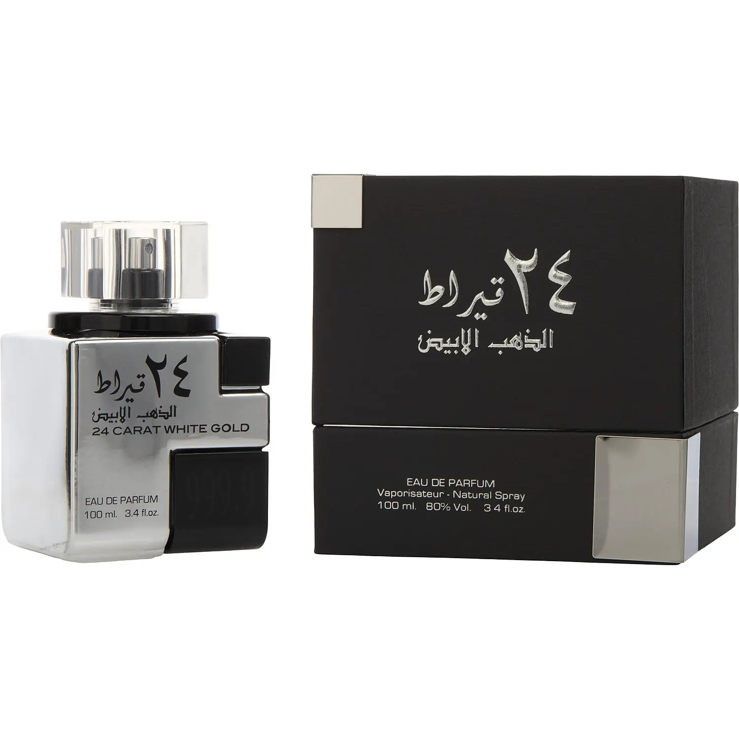Lattafa 24 Carat White Gold By Lattafa Eau De Parfum For Unisex