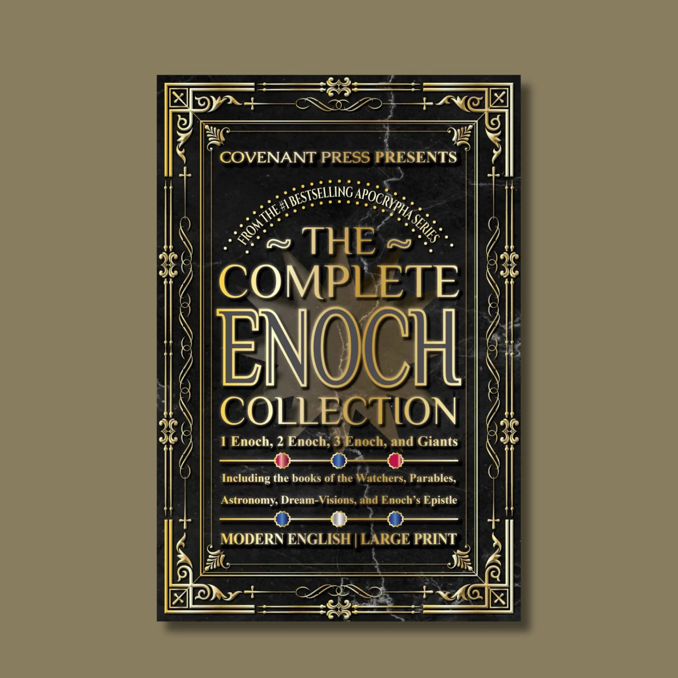 Covenant Press The Complete Enoch Collection - 1, 2, 3 Enoch & Giants, Modern English, Large Print, Apocryphal Series (Humanities & Social Sciences, Religion Book)