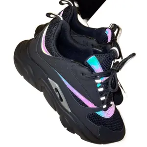 Sports casual thick-soled comfortable retro breathable height-increasing dad shoes for men and women
