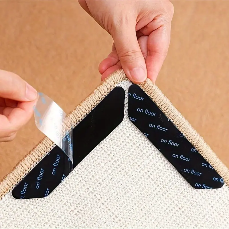 Rug Pad Gripper, Non Slip Washable Grippers For Rug, Non Slip Rug Gripper For Hardwood Floors, Shag Rug, Area Rug