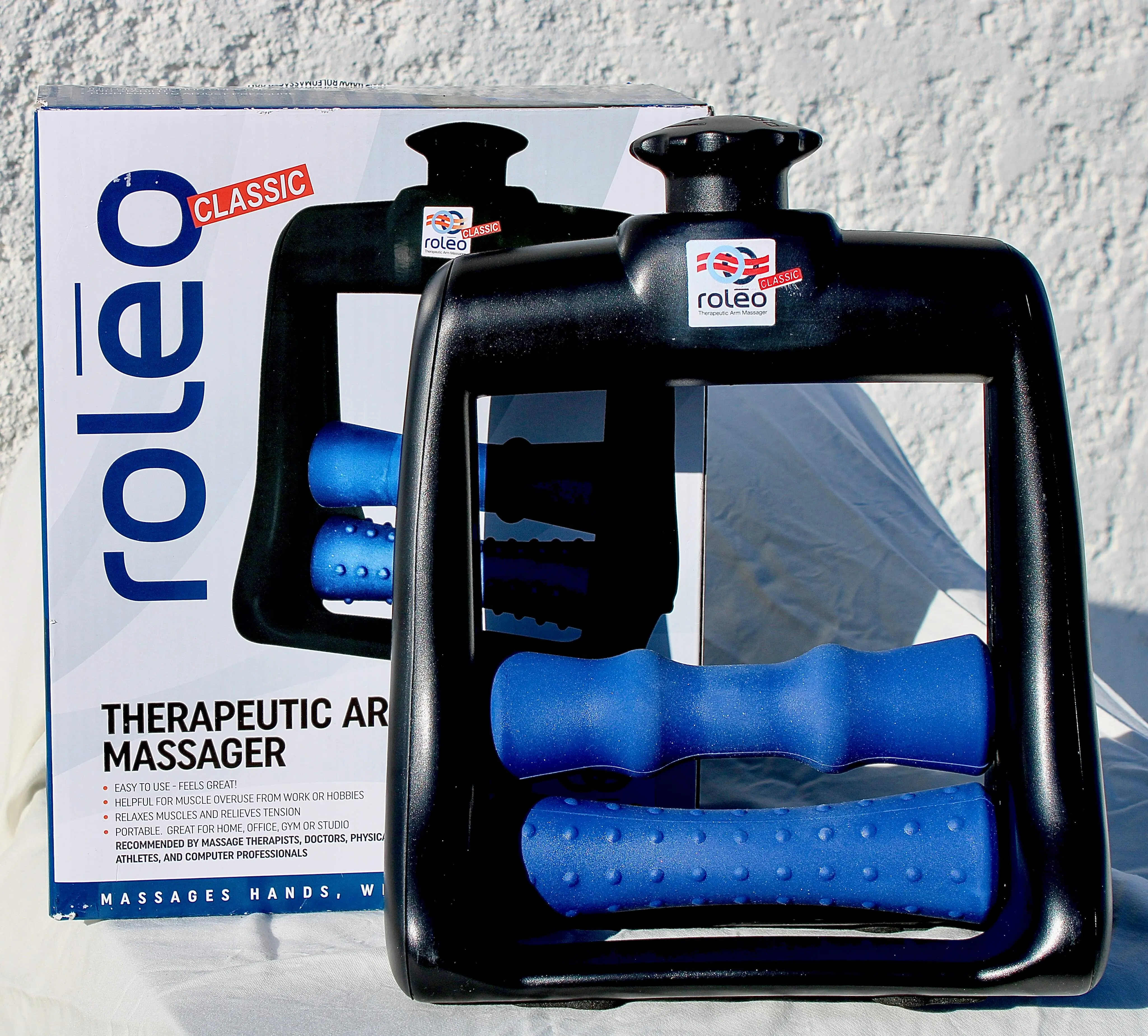 Roleo Arm & Hand Massager – A post went viral (YAY) and Roleo sold out, but we're BACK IN STOCK! Our family-owned business thanks you. Purchasing direct helps us and other small companies move away from the high cost of selling on other retail platforms.
